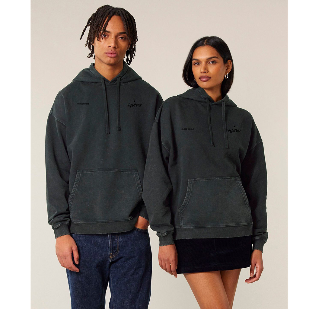 Clossed circle hoodie